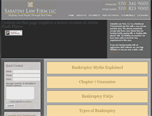 Tablet Screenshot of bankruptcypa.com